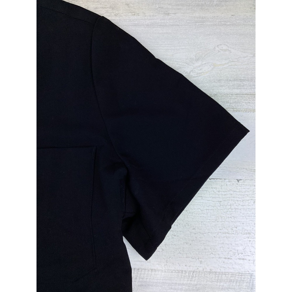 FIGS Technical Collection Catarina Scrub Top Black Womens XL Healthcare Hospital - Picture 4 of 9